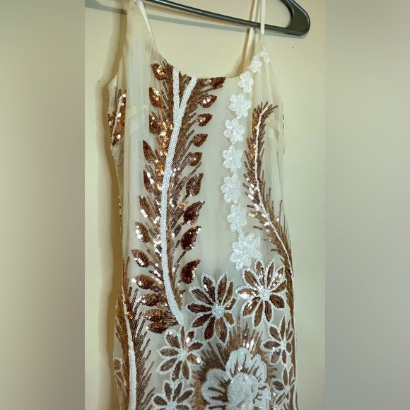 Angel Biba NWT Sequin Dress Size XS - Picture 3 of 10